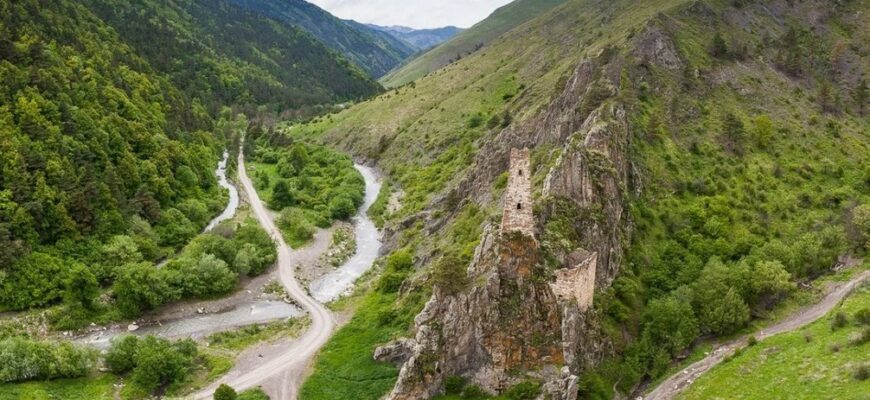 Ассинское ущелье Ингушетия