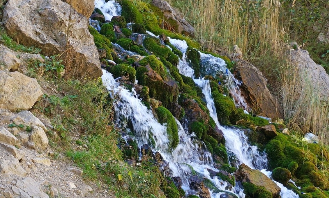Водопад в Ассинском ущелье Ингушетия