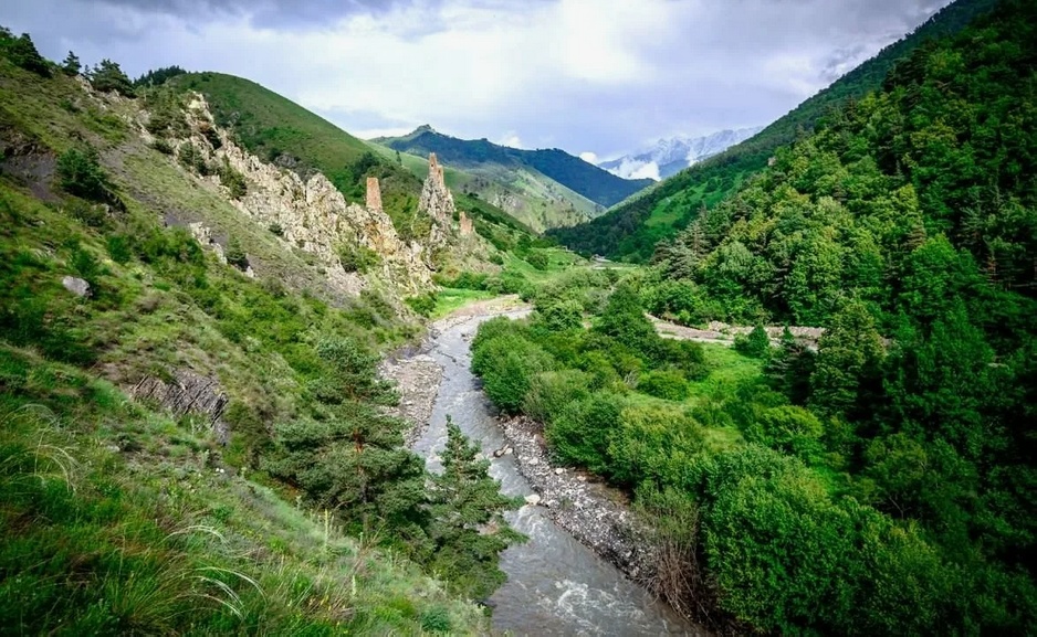 Река Гулойху Ингушетия